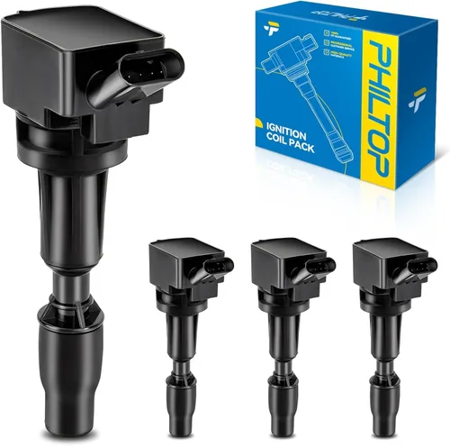 Vista 80 de PHILTOP UC15 Paquetes de Bobina de Encendido Compatibles con Volkswagen 1951-1953 1965 1967-1979 Beetle, 1971-1979 Super Beetle, MG 1962-1974 MGB