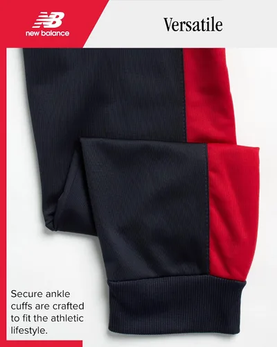 Vista 5 de New Balance Pantalones deportivos para niño Paquete de 4 pantalones deportivos de tricot Pantalones deportivos de rendimiento con bolsillos