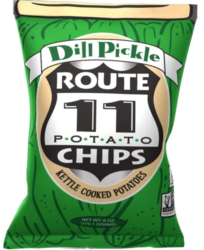 Vista 11 de Route 11 varias papas fritas (pepinillo de eneldo, 2 oz (30 ct))