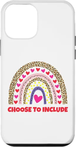 Vista 16 de Choose to Include Leopard Rainbow Special Needs Awareness Case for iPhone 17