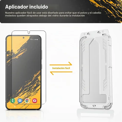 Vista 2 de magglass Protector de pantalla mate para Samsung Galaxy S23 (compatible con huellas dactilares), vidrio templado resistente a arañazos, aceite