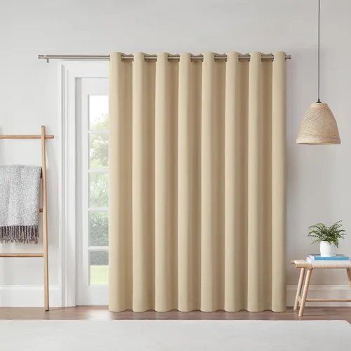 Vista 24 de Eclipse Darrell - Cortinas térmicas blackout para ventana, diseño moderno con ojales, para dormitorio o sala de estar (panel individual), 37 x 54