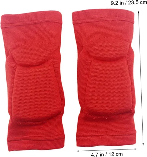 Vista 2 de Coderas acolchadas para deportes, 1 par de protectores de brazo de compresión transpirable y absorbente de golpes para baloncesto, voleibol