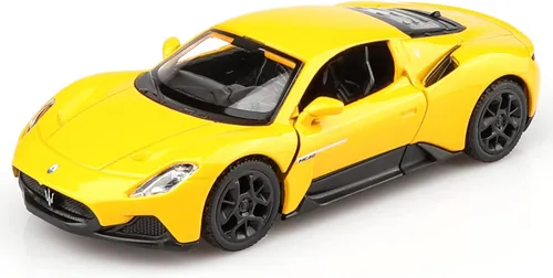 Vista 6 de TOKAXI Maserati MC20 escala 1/36 modelo de auto fundido a presión, vehículos de juguete de tracción trasera, regalos de autos para niños y niñas