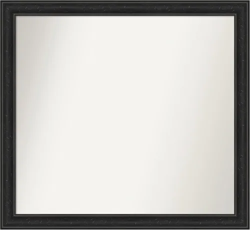 Vista 193 de Amanti Art Espejo personalizado, gran espejo de baño estrecho, espejo de pared o espejo de tocador de baño sobre el fregadero (24 x 24 pulgadas)