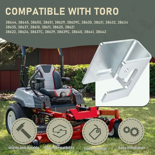 Vista 6 de 131-4138 Colgador de cubierta derecha - para Toro Exmark Serie E/S-Series