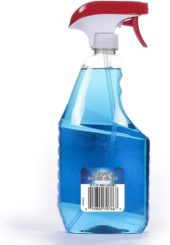 Vista 2 de Windex®, SJN695237, Limpiador de Vidrio con Amoníaco D - Taponado con Gatillo, 1 Cada, Azul