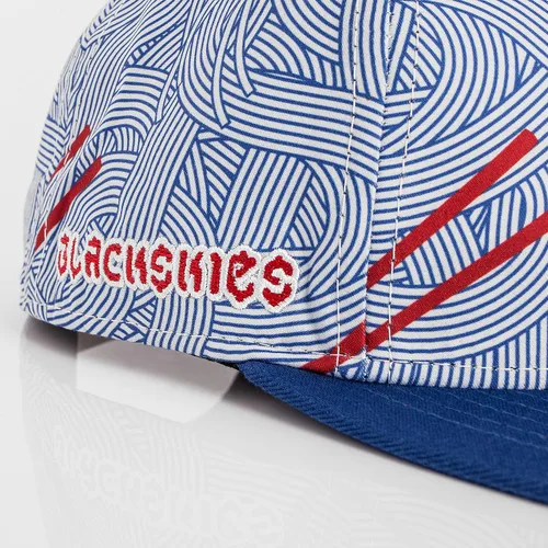 Vista 6 de Blackskies Gorra Snapback Gorra de béisbol para hombre y mujer Sombrero de ante