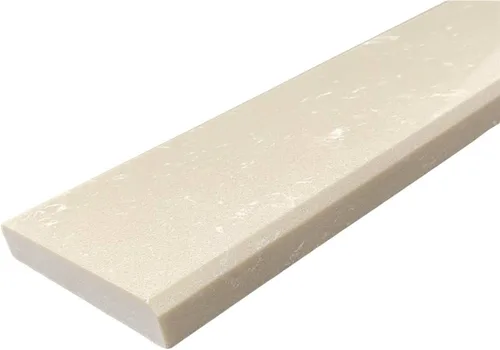 Vista 11 de Tenedos Crema Marfil - Sillín pulido para umbral de piso de puerta de mármol, para acera de ducha, protector contra salpicaduras de tocador de baño