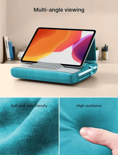 Vista 5 de JSAUX Soporte de almohada para tableta, soporte para tablet para regazo, cama y escritorio, compatible con iPad Pro 11 10.5 9.7 10.2 Air Mini