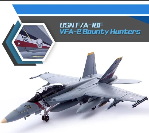Vista 2 de Academy 492567 1/72 USN F/A-18F VFA-2 Cazarrecompensas