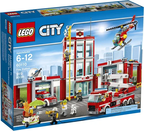 Vista 7 de LEGO City Estación de Bomberos 60110