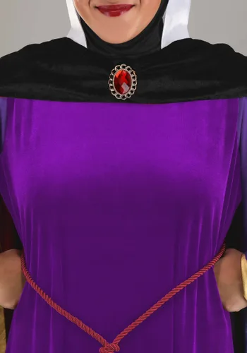 Vista 6 de Disfraz de Reina Malvada Plus Size para Mujer de Blancanieves de Disney Multicolor