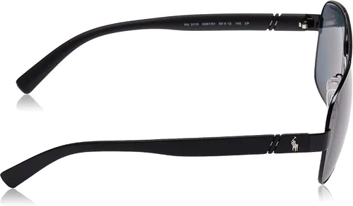 Vista 3 de Polo Ralph Lauren Men's Ph3110 Metal Aviator Sunglasses
