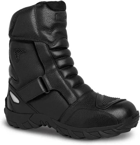 Vista 2 de WORKLAND 76222 Motorcycle Boots for Men - Work Boots For Men - Combat Tactical Mens Boots - Biker Boots for Touring, Sport - Full Leather