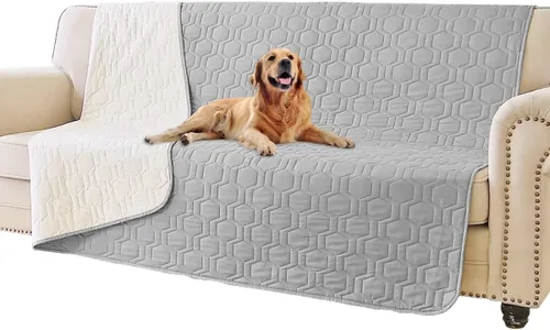 Vista 22 de Tcksstex - Funda impermeable y antideslizante para cama de perro, manta para mascotas, sofá, colchón protector para incontinencia de coche, funda