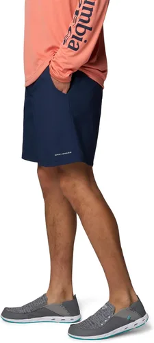 Vista 4 de Columbia Pantalón corto PFG Backcast IV de secado rápido para hombre Azul marino colegial