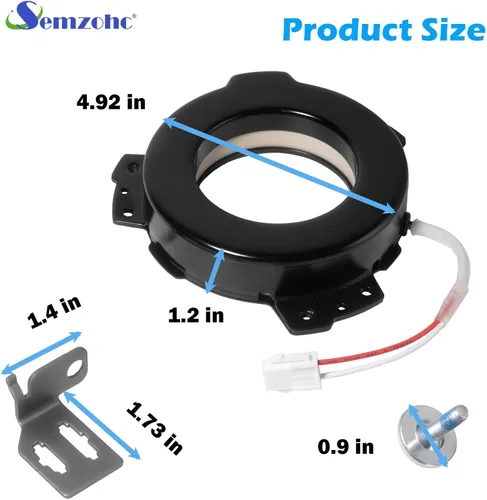 Vista 2 de MVW7232HW0 MVWB835DW3 W10754448 Embrague de arandela apto para May-tag bravos xl MVWB865GC0 MVWB835DW4 MVW7232HW1 MVWB755DW0 MVWB755DW1 MVWB765FF1