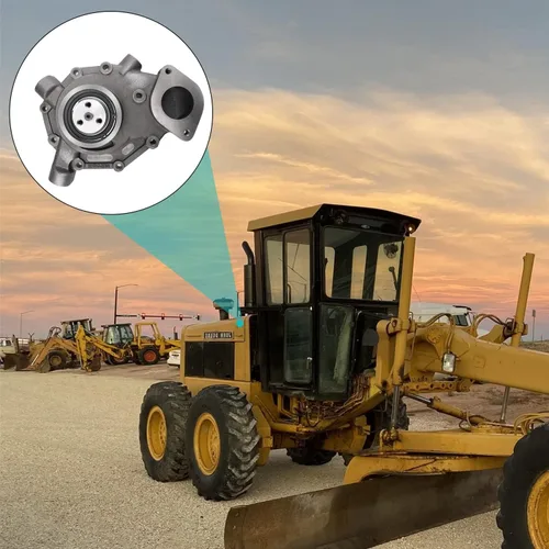 Vista 6 de AULINK RE523169 RE546918 SE502816 Bomba de agua con cubierta para John Deere 6105R 6115R 6125R 6105M 6115M 6125M 6140M 7630 7730 7830 7930 7430 7330