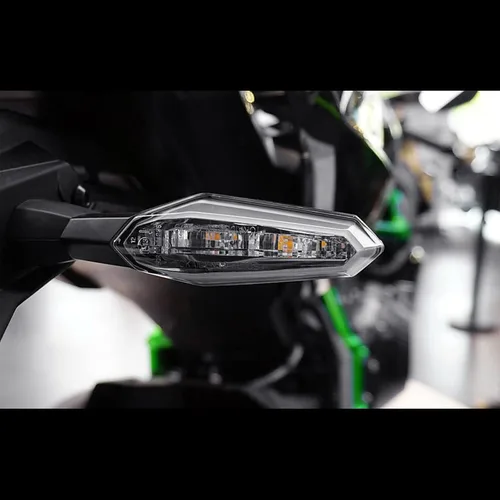 Vista 2 de Luces intermitentes LED para Kawasaki Ninja 300 400 650 H2 ZX-25R ZX-6R ZX-10R Z400 Z900 Z1000, actualización directa de reemplazo OEM Plug & Play