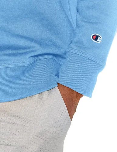 Vista 128 de Champion Sudadera de forro polar de peso medio con cuello redondo para hombre (regular o grande y alto)