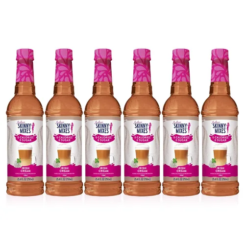 Vista 10 de Jordan's Skinny Syrups Butter Toffee, jarabe aromatizante sin azúcar, botella de 25.4 onzas líquidas (paquete de 2).