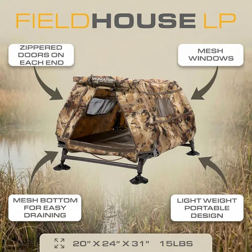 Vista 3 de Momarsh Field House LP - Persiana para perros y caza de aves acuáticas