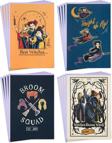 Vista 8 de Hallmark Surtido de tarjetas de Acción de Gracias de Peanuts, Snoopy y amigos (16 tarjetas surtidas con sobres)