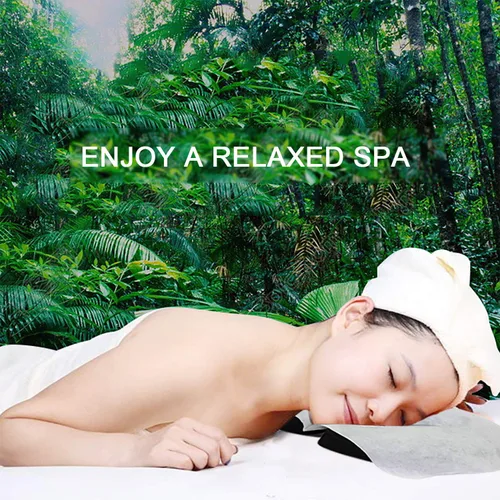 Vista 2 de 120 fundas desechables para cuna facial, toallas de papel suaves y sedosas, para masajes de silla y terapeuta de masaje (fundas para cuna facial)