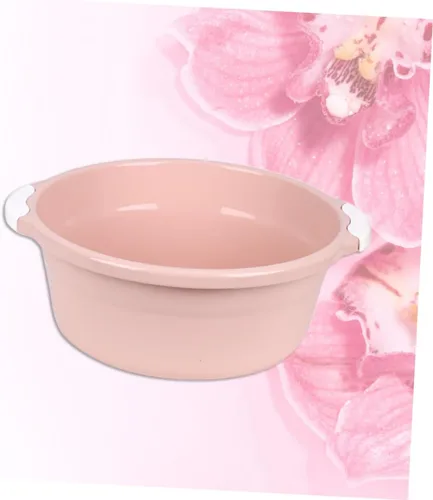 Vista 8 de Zerodeko Cubo de la tina 2 unids Cuenca de plástico Chic Moda Elegante Hogar Simple Lavabo de plástico Lavabo de plástico Lavabo de pie Lavabo