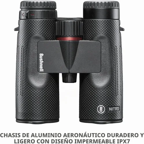 Vista 8 de Bushnell 0.394x1.654 in Nitro Binocular Negro Techo
