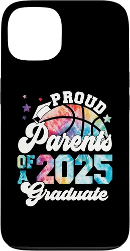 Vista 7 de iPhone 16 Parents of a 2025 Graduate Senior Graduation Basketball Case