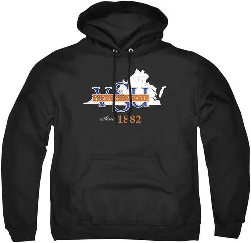 Vista 210 de LOGOVISION Colección de sudaderas con capucha unisex con diseño de forma universitaria oficial para hombres y mujeres
