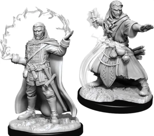 Vista 3 de D&D Nolzur's Marvelous Miniatures: Hombre Mago Humano