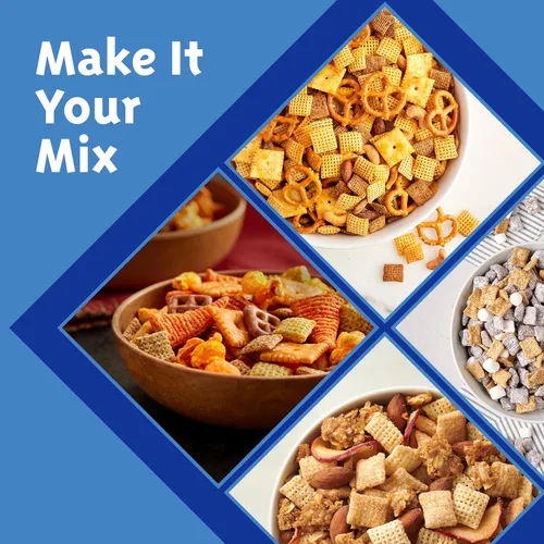 Vista 6 de Cereal de Arándanos Chex, Cereal para el desayuno sin gluten, hecho con grano integral, 12 onzas 0.35 onzas de grano entero por porción, buena