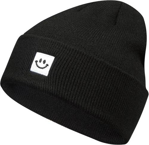 Vista 5 de Paladoo Gorro de punto para hombre y mujer, paquete de 2