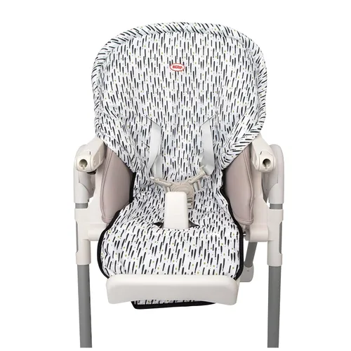 Vista 12 de Nuby Funda para silla alta para bebé, protege de derrames y migas, resistente al agua para una fácil limpieza, estampado de flechas