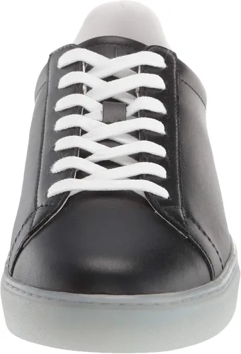 Vista 2 de Armani Exchange Mens Low Top Leather Sneaker