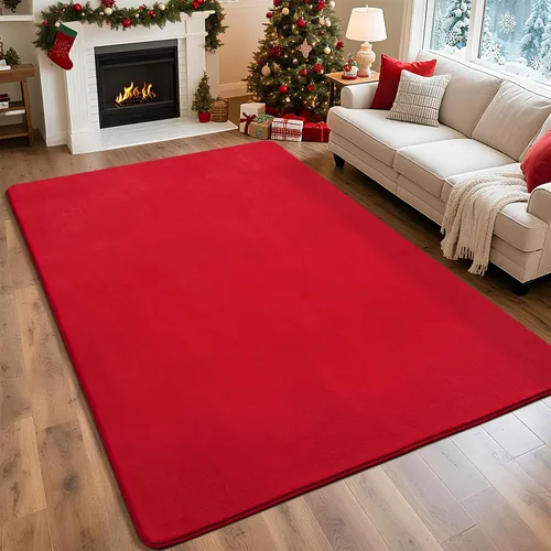 Vista 15 de Przemy Alfombras negras lavables para dormitorio, sala de estar, alfombra de pasillo de 2 x 6 pies, alfombra de interior de espuma viscoelástica