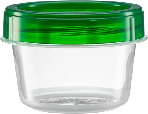 Vista 8 de ELEGANT DISPOSABLES Recipientes con tapa giratoria, tapas verdes (4 onzas, 20 unidades)