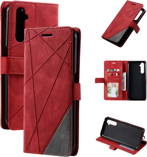 Vista 11 de Funda compatible con Sony Xperia 1 V, compatible con Sony Xperia 1 V 2023 XQDQ62/B XQ-DQ72 XQ-DQ14 Funda con tapa de piel sintética negra