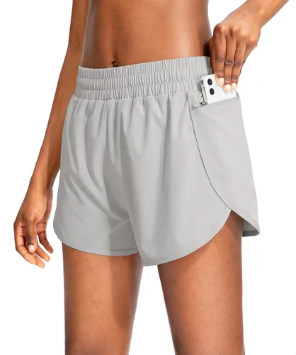 Vista 29 de Soothfeel Pantalones cortos deportivos para mujer de 3"/5" para Negro