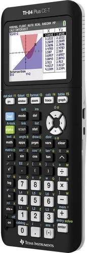 Vista 2 de Texas Instruments TI-84 Plus CE-T Python Edition Calculadora Gráfica (Pantalla a Color) Negra