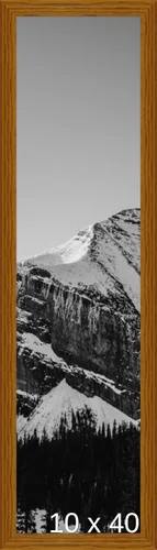 Vista 6 de Frame It Easy Marco de madera negra de 10 x 5 (Derby)