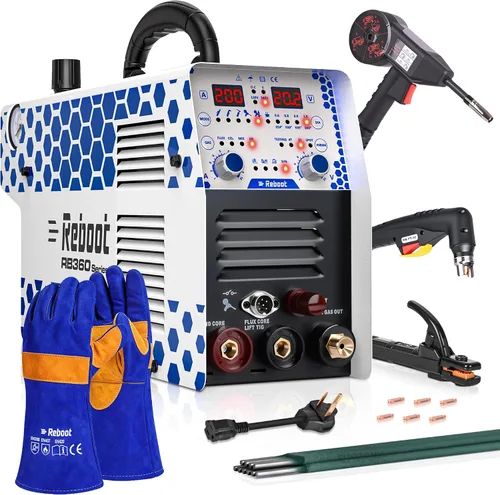 Vista 9 de Reboot Soldador 7‑en-1 Kit de cortador de plasma MIG Equipo de soldadura