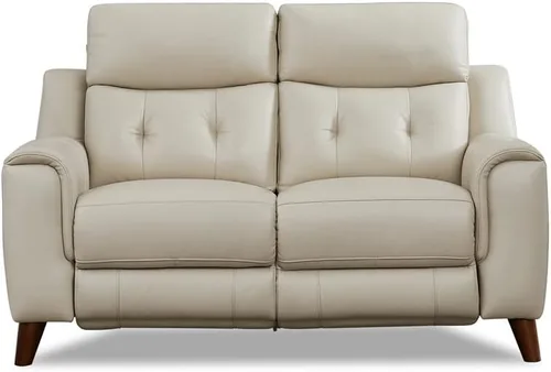 Vista 14 de Hydeline Torino Zero Gravity Power reclinable y reposacabezas de cuero de grano superior con puertos USB integrados, trufa, espuma viscoelástica