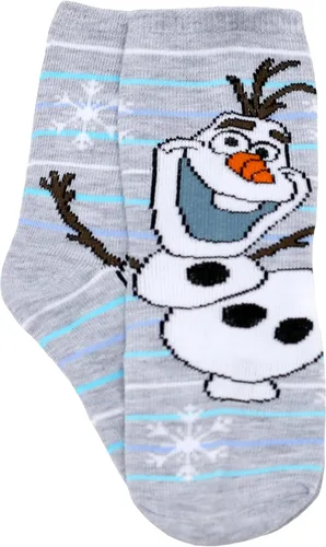 Vista 4 de Disney Frozen - Juego de calcetines para niñas pequeñas