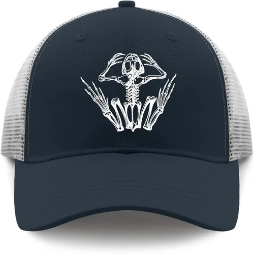 Vista 9 de Dad Hat Bone Frog Baseball Cap for Men Vintage Baseball Cap Adjustable