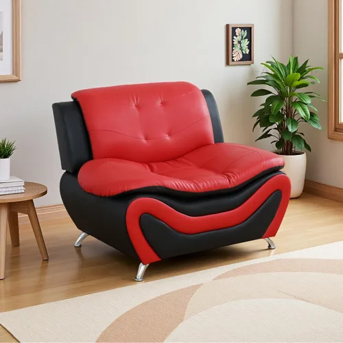 Vista 33 de Sofás de cuero para sala de estar, juego de sofá seccional, juego de 2 piezas de muebles para sala de estar, juego de sofá y sofá biplaza