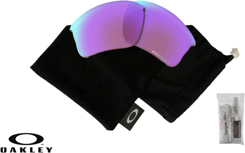 Vista 2 de Oakley Original Flak Jacket XLJ OO9009 Replacement Lenses +BUNDLE Bag+Designer iWear Care Kit
